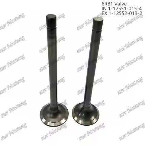 6RB1 Engine Valve IN 1-12551-015-4 EX 1-12552-013-2 Suitable For Isuzu Engine Parts