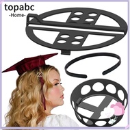 TOP Graduation Cap Insert, Plastic Hairstyle Graduation Cap Holder,  Secure Your Grad Cap Long Lasting Makeup Graduation Hat Holder