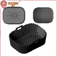 SUCHENMY Air Fryer Tray, Reusable Washable Baking Tray, High Quality Non-Stick Silicone Perforated B