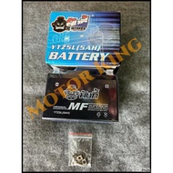 Battery Bateri Motosikal YTZ5L (5AH) Yamaha LC135 Y15ZR FZ150 Nouvo Ego Solariz Avantiz Kriss Honda 