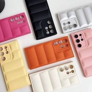 1 ชิ้น เคสโทรศัพท์ซิลิโคนรูปขนมปังน่ารัก, สีมาการอง, ใช้ได้กับ Samsung Galaxy S25, S24, S24 Plus/S24