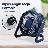 5 Inch 2.5W USB Table Fan Silent Fan 90° Adjustable - YZ007