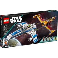 LEGO Star Wars 75364 New Republic E-Wing vs. Shin Hatis Starfighter
