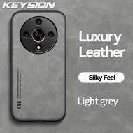 เคสหนังสุดหรู KEYSION สำหรับ HONOR X9b 5G X9A 5G เคสหลังโทรศัพท์ซิลิโคนนิ่มกันกระแทกสำหรับ Huawei Ho