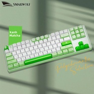 SMAILWOLF MK87 87 Phím Bàn Phím Cơ Không Dây Màu Xanh Công Tắc Trao Đổi Nóng Hai Chế Độ Bluetooth Đè