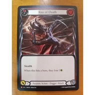 FAB Kiss of Death Majestic HNT The Hunted Flesh and Blood TCG English