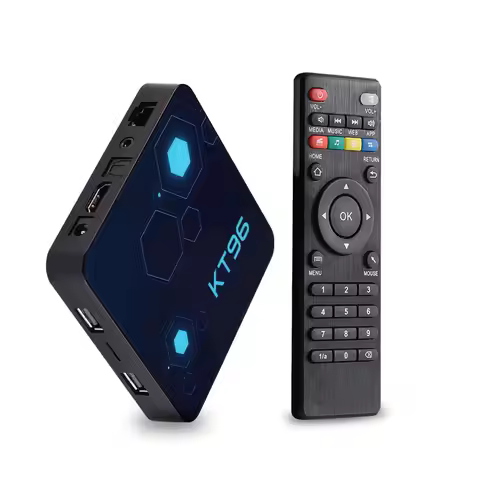 Android TV Box 4K 8/16/32/64GB S905X3 Smart TV Control Panel media hd KT96 Android TV Set Top Box