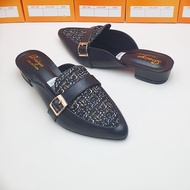 Shoes Latest 3cm Tofu HeelWanita for Modern Formal Events RS-028