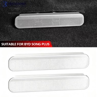 OKCATZONE 2Pcs Metal Car Air Vent Dust Conditioner Outlet Protective Cover Scratch Proof Hollow Desi