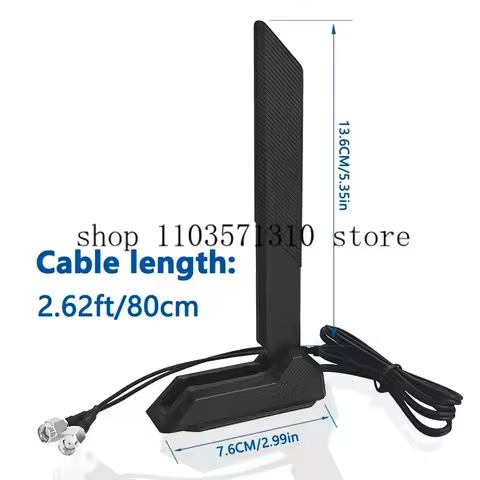 WiFi 6E 2.4GHz 5GHz Antenna Cable for ASUS 2T2R ROG Strix B660-I/Z590-E Z590-F Z590-I/Z690-A STRIX X