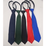 Zipper Neck Tie/Tali Leher Sekolah Sek/Primary School Neck Tie /Design ZIpper