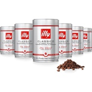 illy Classico Whole Bean Coffee, Medium Roast, Classic Roast with Notes of Chocolate & Caramel, 100%