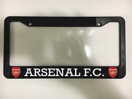 Holder for License Plate License Plate Holder for for Arsenal Soccer Club fútbol Football Black Lice
