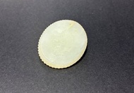 CS0213  白玉子岡牌  古董收藏懷舊珍品特價清倉