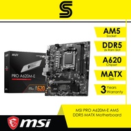 MSI PRO A620M-E AM5 DDR5 MATX Motherboard