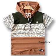 KATUN CODE X19O Combination Hoodie T-shirt for 112 Year Old Boys Combet Cotton Material 3s