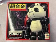 🏆【懷舊玩具小降價】🏆降古二手降古 超合金-熊貓鐵金剛 PANDA-Z  外盒跑色,缺等等