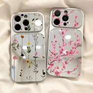 Retro Pink flowers phone case For Redmi A7 Pro A5 A3 A2 A1 Turbo 4 Pro K90 Pro Max Acrylic Makeup Mi