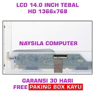 LCD LED 14.0 40 PIN TEBAL 14" 40PIN TEBAL 14.0 40PIN STD TERBAIK