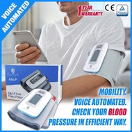 [ Ready Stock ][ Authentic ] OPTIMUM DIGITAL VOICE BLOOD PRESSURE MONITOR - CHECK DARAH TINGGI, HYPE