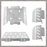 [U L Z R] Metal Chassis Kit +Axle Cover Kit for 1/8 MJX Allrock 1/8 H8h V1v2 RC Car Parts