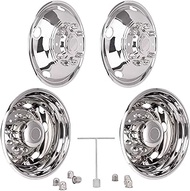 19.50 inch Wheel Simulators - Periimum Stainless Steel Wheel Simulator Kit for 2005-2021 Ford F450 F