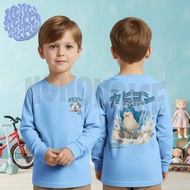 Pokemon Snorlax Evolution Long Sleeve Kids T-Shirt Munchlax Evolution Pokemon Long Sleeve Kids Shirt