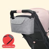 รถเข็นเด็กทารก Organizer กระเป๋าผ้าอ้อมกระเป๋าตะขอขวดนมถ้วยสายการบินกันน้ำความจุขนาดใหญ่อุปกรณ์เสริมรถเข็นเด็กกระเป๋าเดินทาง