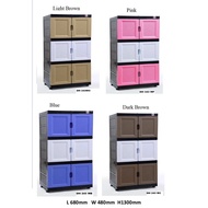 Plastic Storage Cabinet L680 W480 H1300mm