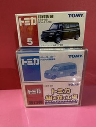 Tomica #5 Toyota bB/Ito-Yokado bB Post Car/Factory 13 bB Wide Tire Specification New 