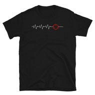 D20 Heartbeat Line D&D Dungeons Dragons Dnd Critical Role Roll Unisex T-Shirt