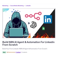 [n8n Video Course] Build N8N AI Agent & Automation For Linkedin From Scratch | Learn n8n Video Cours