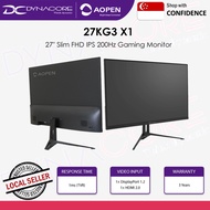 Acer AOPEN 27KG3 X1 Gaming Monitor - 27 inch FHD IPS /1msTVR /200Hz /HDMI /DP /Speaker /VESA /sRGB /