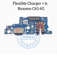 Plus ic + Realme C63 4G Original Flexible Charger + ic Flexible Connector Charger REALME C63 4G