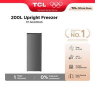 TCL 200L Frost Free Upright Freezer with Precise Storage Design, Large Capacity Drawer Peti Sejuk Be