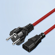 สายไฟมาตรฐานยุโรป ปลั๊กทรงเข็ม VDE Certified 10A-250V