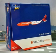 GeminiJets 1:400,飛機模型,Sun Country Airlines 太陽城航空 B737-800,GJSCX1960