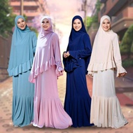 *Set Mikayla Jubah Ready To Solat* NORMEY X NEEDLEWORKSKL