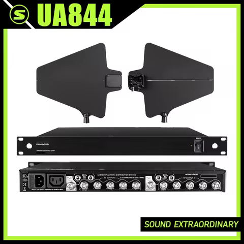 UA844 UA844+/LC Antenna Amplifier 5 Channel Power Distributor System Super Wideband UHF 470-960MHz f