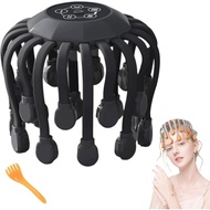 Headache Massager with Music, VibraCalm, Headache Massager with 20 Vibration Points, Electric Scalp 