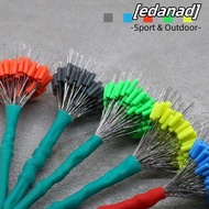EDANAD 200pcs Fishing Bobber Stopper, Line Tackle Accessories Fishing Supply Rubber Bean,  transpare