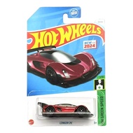 MERAH HTC92 | Hot Wheels Czinger 21C Red HW Green Speed - Racing Car Toy