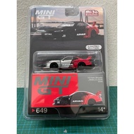 Mini Gt Nissan S15 Signed Advan 649 LBWK 618 576 Blister Diecast Silvia S15 LB Work Formula Drift Ja