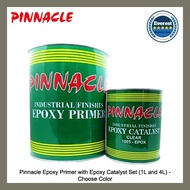 ◈ ◎ ⇦ Pinnacle Epoxy Primer with Epoxy Catalyst Set 1L / 4L - Choose Color and Size - Epoxy Zinc Ch