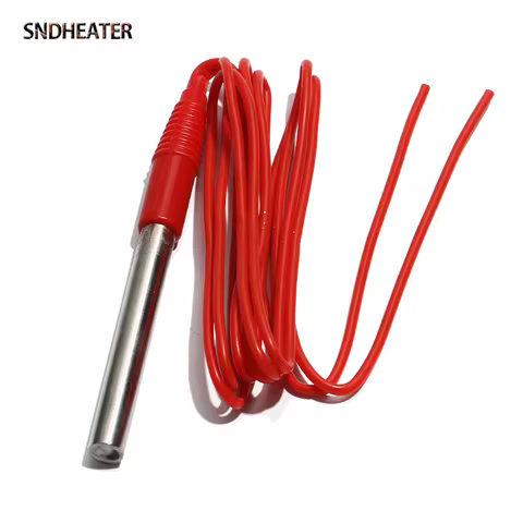 SNDHEATER Low Voltage Electric Water Heating Element 12V 24V 36V 48V 60V 72V Immersion Heater Rod 50