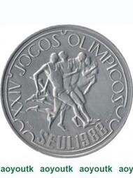 葡萄牙 1988年 韓國漢城奧運會 250埃斯庫多 銅鎳 紀念幣 全新UNC【京都外幣】