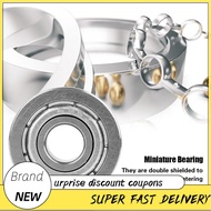 freemarket 10pcs F695ZZ Double-Shielded Miniature Flanged Ball Bearings 5x13x4mm for Skateboard Wave