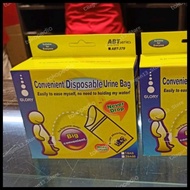Glory Kantung Urin Portable 2Pcs Disposable Urin Bag Set Kantong Urine