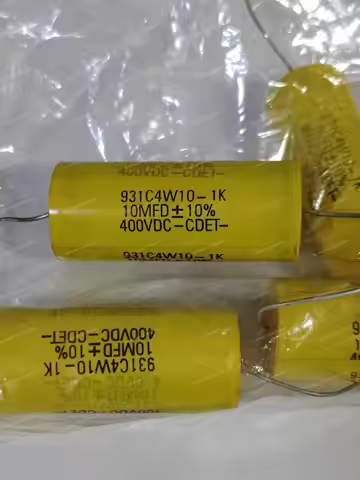 1PC 931C4W10-1K 10MFD 10% 400VDC 10UF 23x55mm CAPACITOR