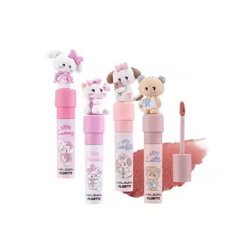 FLORTTE ×MIKKO ×ESTHER BUNNY CREAMY LIP CREAM Ice lens lip glaze water gloss lipstick Lip oil